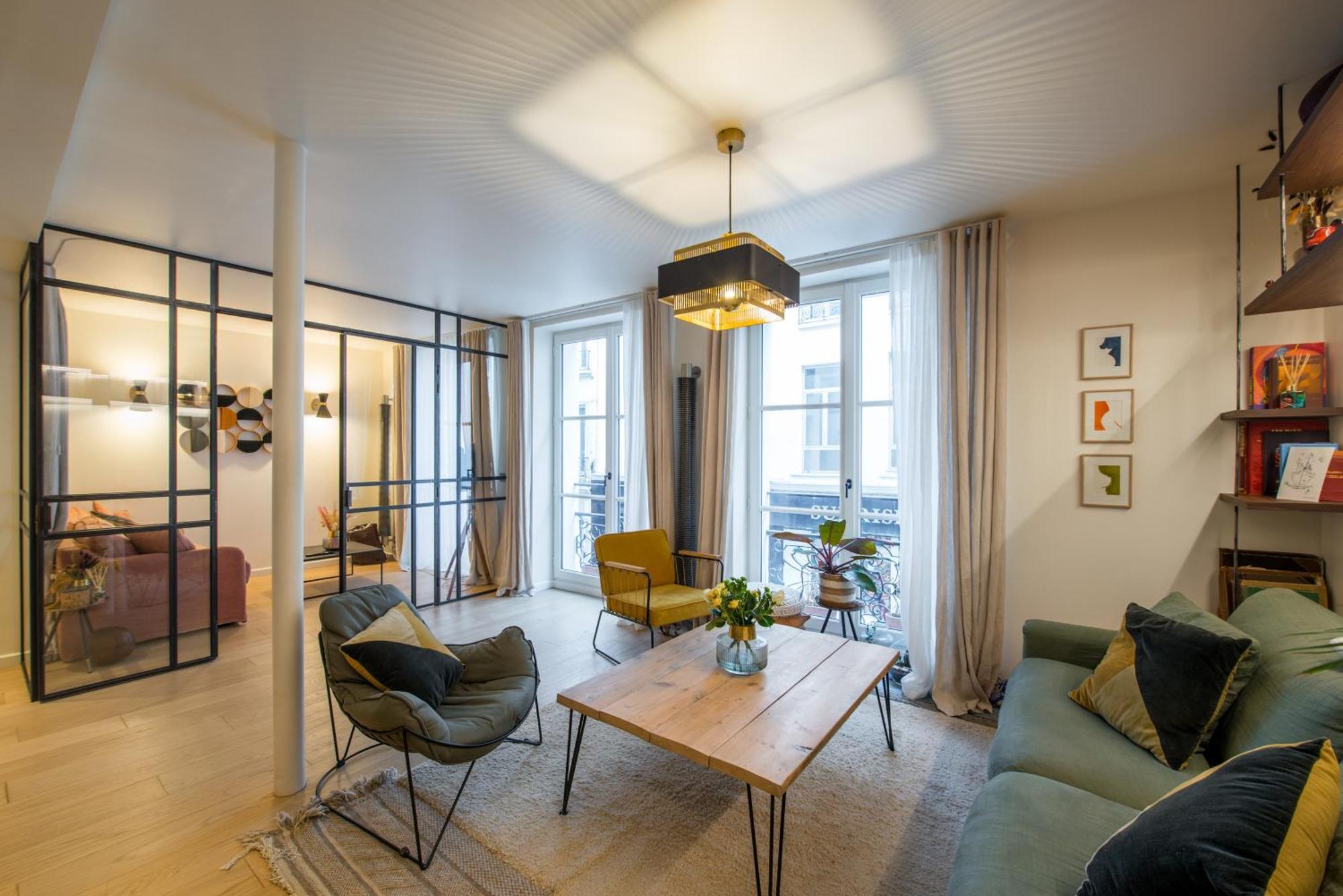 Magnifique Appartement Central 3 Chambres / 3 Bdr Paris Dış mekan fotoğraf