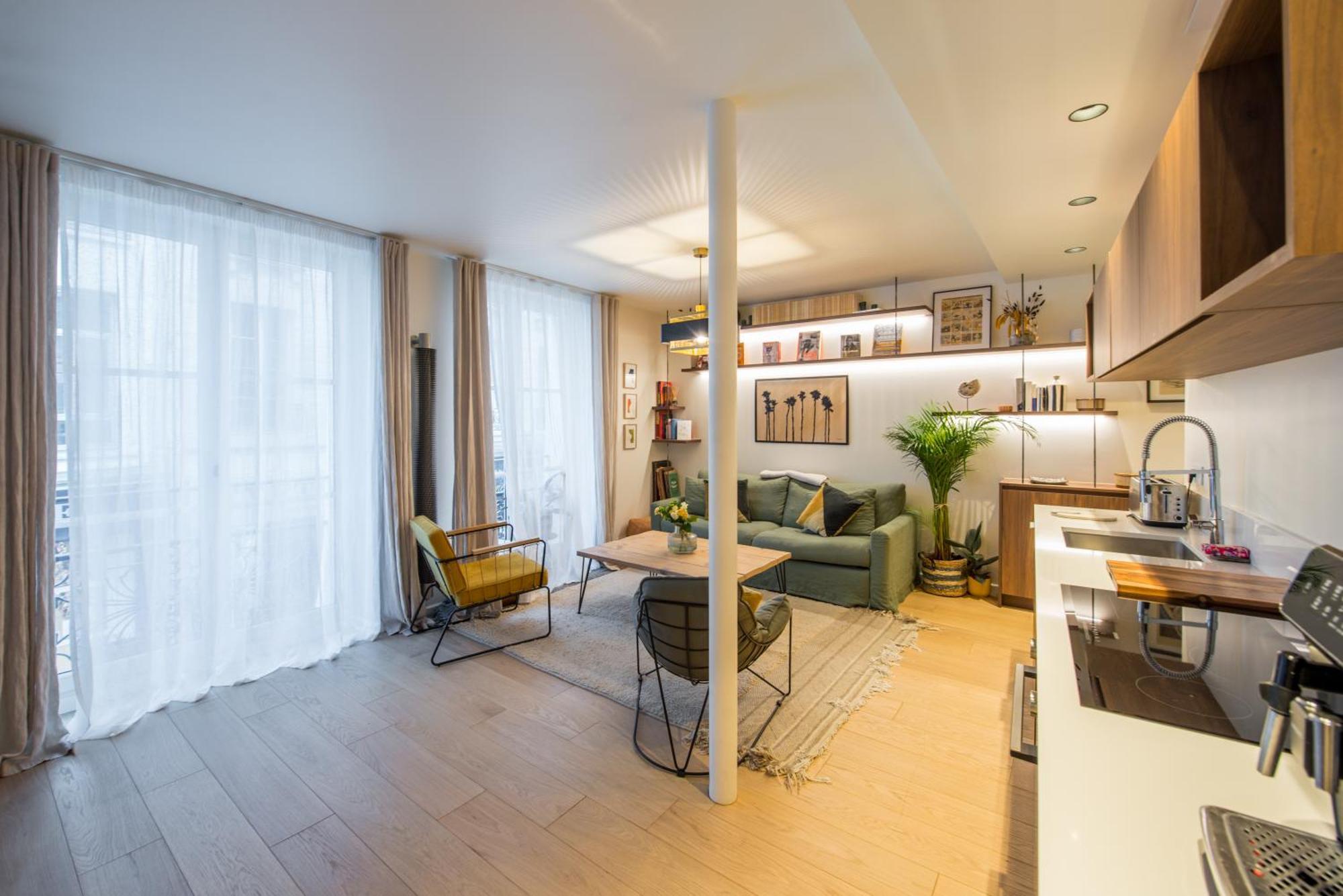 Magnifique Appartement Central 3 Chambres / 3 Bdr Paris Dış mekan fotoğraf